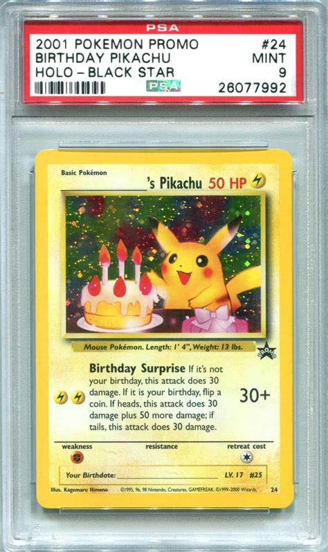 Birthday Pikachu Price